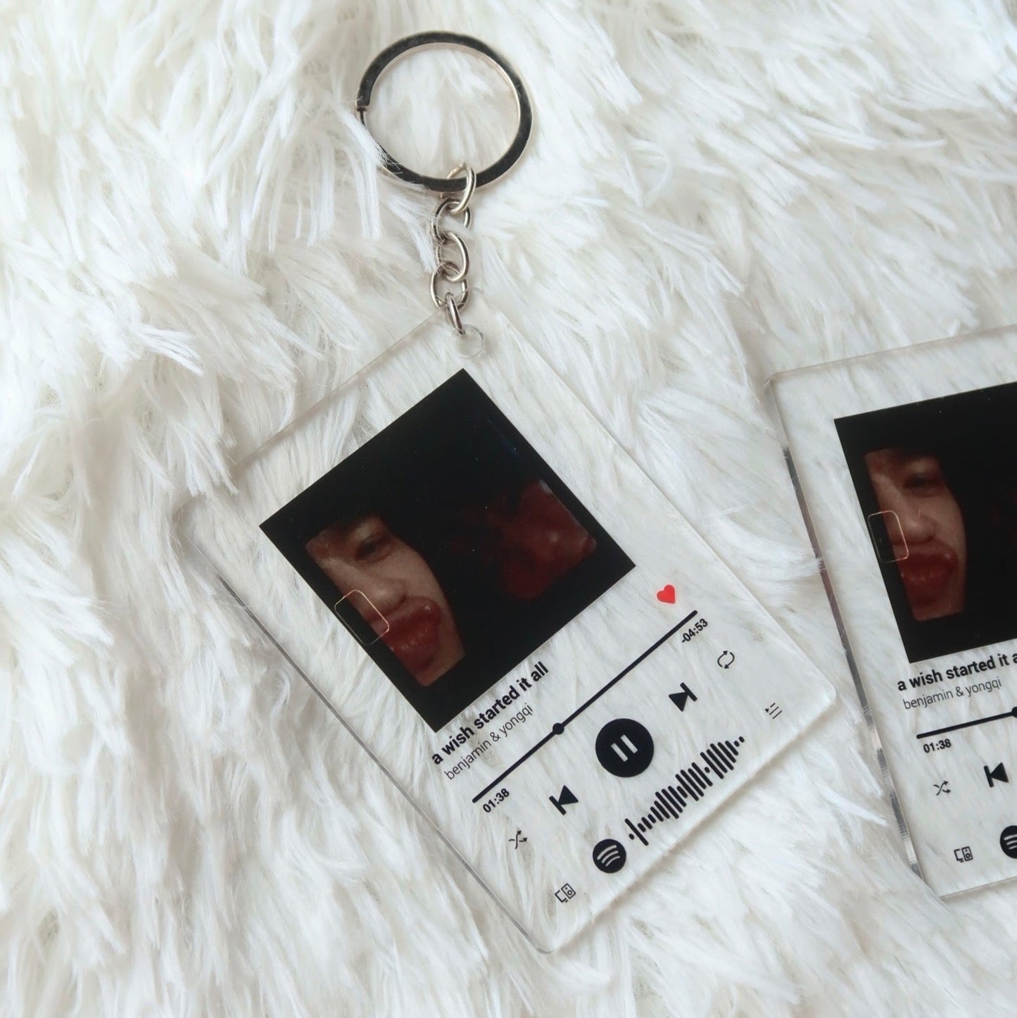 Spotify SoundTrack Keychain