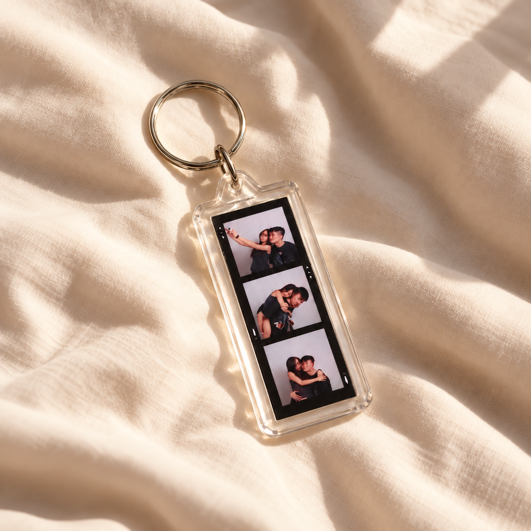 Mini Photostrip Keychain